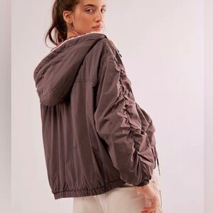Free People - We The Free Oversized Lillian Bomber Jacket Women's Size Smal NWOT